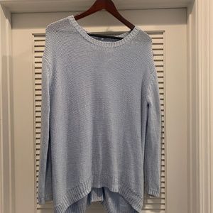 Topshop sweater with zip back